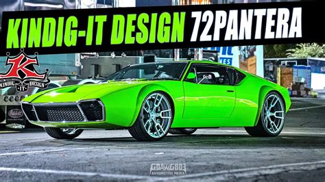 Engine: LS3 with Magnuson Super Charger Transmission: 4L60E Chassis: Art Morrison with Custom IFS, 4-link 9" Rear End, Wilwood Disc Brakes. . Kindigit pantera